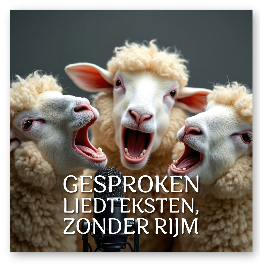 GESPROKEN LIEDTEKSTEN ZONDER RIJM